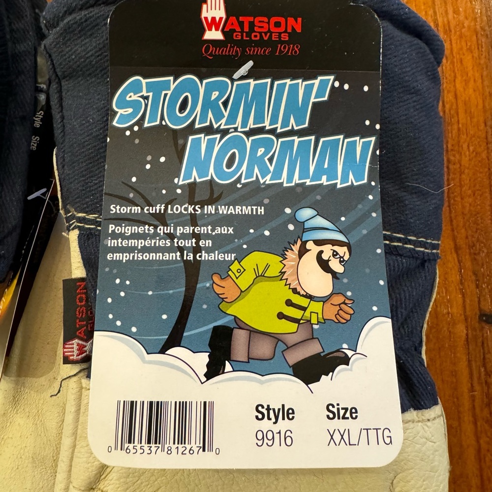 2 pairs Watson gloves Stormin’Norman XXL/TTG